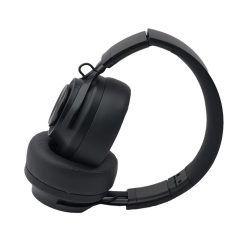 Alternative view of Heatz ZB66 Sound Stream Noise-Canceling Bluetooth Headphones – Black