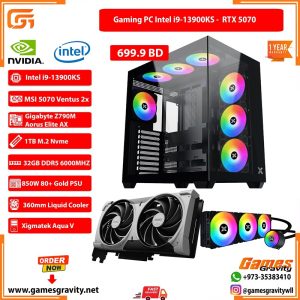 Intel i9-13900KS - RTX 5070