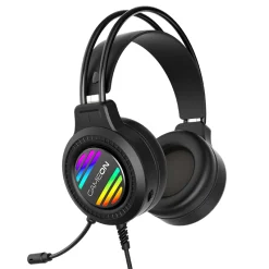 Gameon GOT100 Ravenstrike RGB Gaming Headset – Surround Sound, Noise Reduction Mic, Black