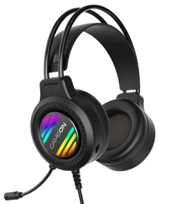 Gameon GOT100 Ravenstrike RGB Gaming Headset – Surround Sound, Noise Reduction Mic, Black