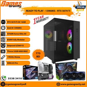 Intel i9-13900KS – NVIDIA RTX 5070 Ti OC 16GB (Triple Fan)