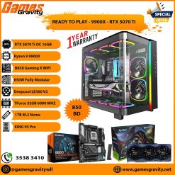 Ryzen 9 9900X – NVIDIA RTX 5070 Ti OC 16GB (Triple Fan)