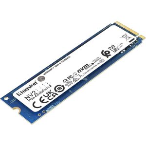 Kingston NV2 500GB M.2 NVMe SSD – PCIe 4.0 x4, 2280 Form Factor, Up to 3500MB/s Read Speed