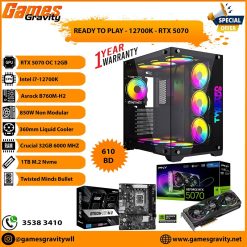 Intel i7-12700K – NVIDIA RTX 5070 OC 12GB (Triple Fan)