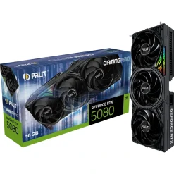 Palit GeForce RTX 5080 GamingPro 16GB Graphics Card – GDDR7, HDMI, 3x DisplayPort