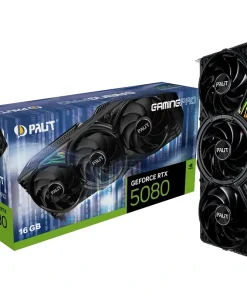 Palit GeForce RTX 5080 GamingPro 16GB Graphics Card – GDDR7, HDMI, 3x DisplayPort