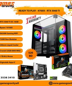 Ryzen 7 9700X – NVIDIA RTX 5060 Ti OC 16GB