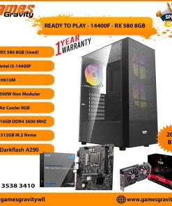 Intel i5-14400F - AMD RX 580 8GB (Dual Fan)