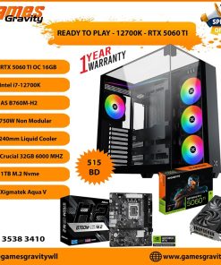 Intel i7-12700K – NVIDIA RTX 5060 Ti OC 16GB