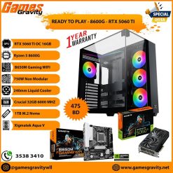 Ryzen 5 8600G – NVIDIA RTX 5060 Ti OC 16GB