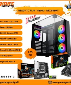 Ryzen 5 8600G – NVIDIA RTX 5060 Ti OC 16GB