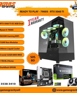 Ryzen 9 7900X – NVIDIA RTX 5060 Ti OC 8GB