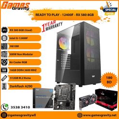 Intel i5-12400F - AMD RX 580 8GB (Dual Fan)