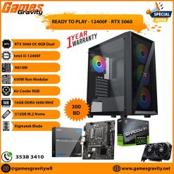 Intel i5-12400F – NVIDIA RTX 5060 OC 8GB