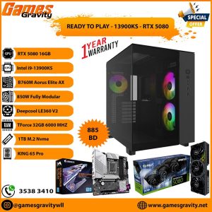 Intel i9-13900KS – NVIDIA RTX 5080 GAMING PRO 16GB (Triple Fan)