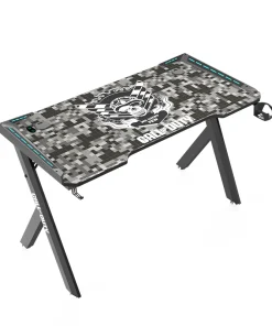 Wide Surface Gaming Desk for Dual Monitor Setup