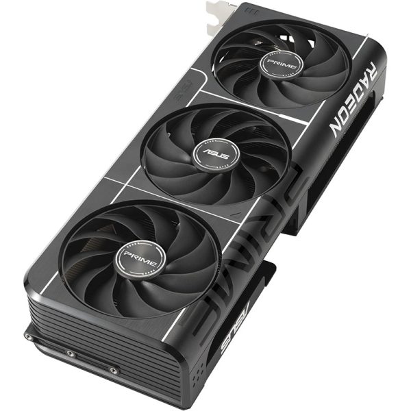 ASUS Prime RX 9060 XT OC 8GB Graphics Card, PCIe 5.0, Dual BIOS, Axial-Tech Fans, 2.5-Slot – HDMI & DP 2.1 - Image 2