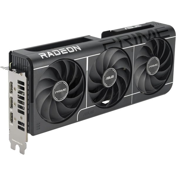 ASUS Prime RX 9060 XT OC 16GB Graphics Card – PCIe 5.0, Dual BIOS, Axial-Tech Fans, HDMI & DP 2.1 - Image 2