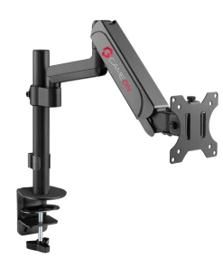 Alternative view of Gameon GO-3363 Heavy-Duty Single Monitor Arm – Spring-Assisted, Pole-Mounted, 17"–32", 9kg Load – For Gaming & Office