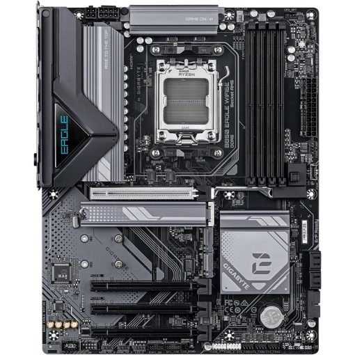 GIGABYTE B850 Eagle WiFi 6E Motherboard – ATX, AM5 Socket, DDR5, PCIe 5.0, 3x M.2, USB-C, 1GbE LAN - Image 2