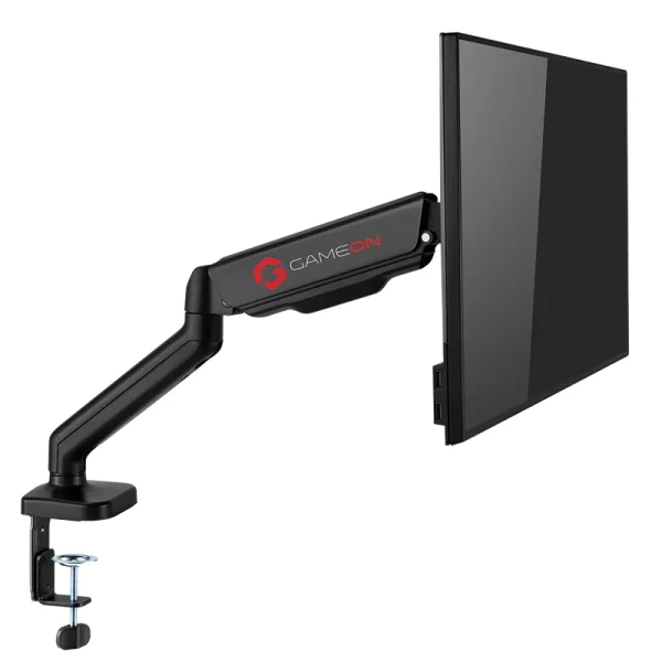 Gameon GO-5336 Single Monitor Arm – Adjustable Mount for 17″–32″ Displays, Supports Up to 9kg, For Gaming & Office Use - Image 3