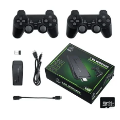 Gamestick Lite 2.4GHz Wireless Retro Controller with Access to 20,000+ Games – Compatible with Switch and Wireless Devices