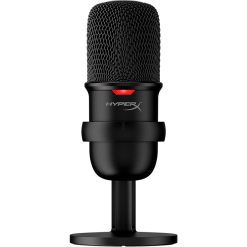 HyperX SoloCast USB Condenser Gaming Microphone with Tap-to-Mute, Cardioid Pickup for PC, PS4, PS5, and Mac – Ideal for Streaming, Podcasts, and Content Creation – Black