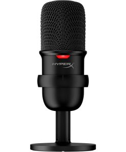 HyperX SoloCast USB Condenser Gaming Microphone with Tap-to-Mute, Cardioid Pickup for PC, PS4, PS5, and Mac – Ideal for Streaming, Podcasts, and Content Creation – Black