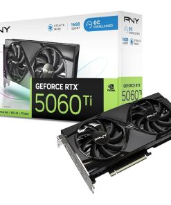 PNY GeForce RTX 5060 Ti 16GB OC Dual Fan Graphics Card – DLSS 4, PCIe 5.0, HDMI/DP 2.1, 2-Slot