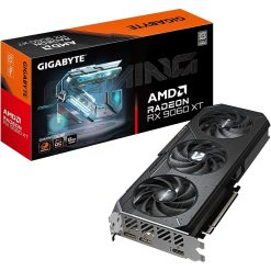 GIGABYTE Radeon RX 9060 XT Gaming OC 8GB GDDR6 PCIe 5.0 Graphics Card – Triple Fan Cooling, HDMI/DP