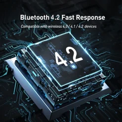 Alternative view of FENVI USB 3.0 Dual-Band WiFi Adapter 1300Mbps with Bluetooth 4.2 – 2.4GHz & 5GHz Wireless Network Receiver for PC & Laptop