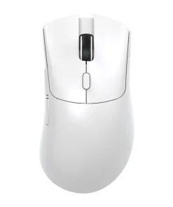 Alternative view of Attack Shark R1 Wireless Gaming Mouse – 18,000 DPI, 59g Ultralight, Tri-Mode Connectivity – White