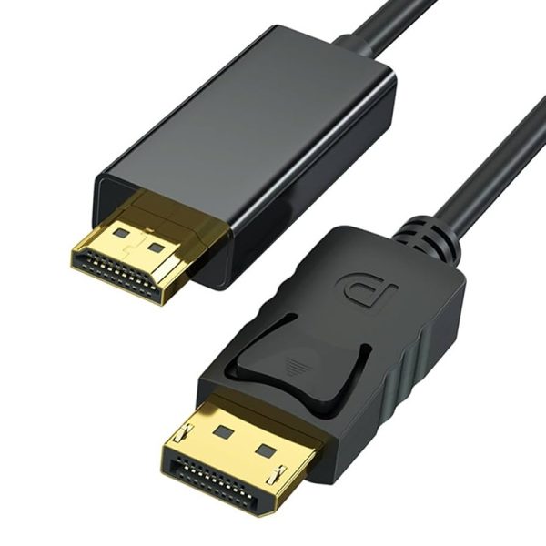 1.8 Meter DisplayPort to HDMI Cable – 4K Ultra HD Video Support, High-Speed 18Gbps - Image 2