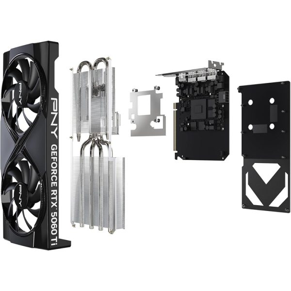 PNY GeForce RTX 5060 Ti 16GB OC Dual Fan Graphics Card – DLSS 4, PCIe 5.0, HDMI/DP 2.1, 2-Slot - Image 3