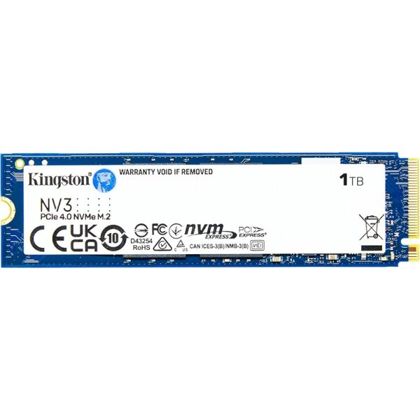 Kingston NV3 1TB M.2 2280 NVMe SSD – PCIe 4.0 Gen4x4, Up to 6000MB/s, SNV3S/1000G - Image 2