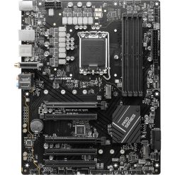 Alternative view of MSI PRO B760-VC WiFi ATX Motherboard – LGA 1700, DDR5, PCIe 4.0, M.2, 2.5Gb LAN, USB 3.2 Gen2, Wi-Fi 5 – Supports 12th & 13th Gen Intel