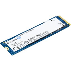 Kingston NV3 1TB M.2 2280 NVMe SSD – PCIe 4.0 Gen4x4, Up to 6000MB/s, SNV3S/1000G