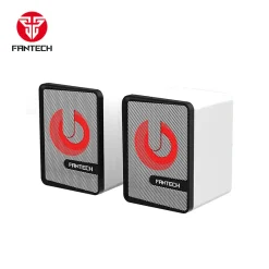 Fantech BEAT GS203-W Gaming Speaker with Jack & USB, RGB Lighting HIFI Subwoofer White