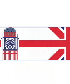 Fantech ATO MP905 Vibe Edition London Tour Gaming Mouse Pad – Large, Stylish, Smooth Surface