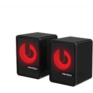Fantech BEAT GS203-B Gaming Speaker with Jack & USB, RGB Lighting HIFI Subwoofer Black