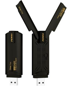 FENVi AXE5400 WiFi 6E USB Adapter Tri-Band 6GHz/5GHz/2.4GHz 5400Mbps Wireless Network Receiver Dongle for PC Laptop Windows 11/10