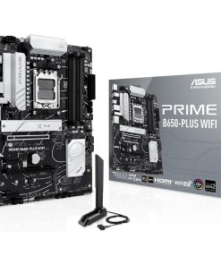 ASUS Prime B650-PLUS ATX Motherboard AMD AM5 Ryzen 9000/8000/7000, DDR5, PCIe 5.0, USB4, HDMI, DP, 2.5Gb LAN