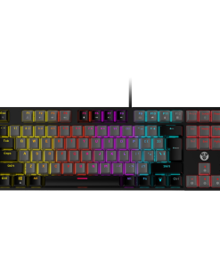 Fantech MK876 RGB Gaming Mechanical Keyboard Grey – Red Switch | MK876-R