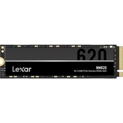 Lexar NM620 2TB M.2 2280 PCIe Gen3x4 NVMe 1.4 SSD – Up to 3500MB/s Read, 3000MB/s Write, 3D NAND Internal Solid State Drive