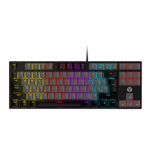 Fantech MK876 RGB Gaming Mechanical Keyboard Grey – Red Switch | MK876-R