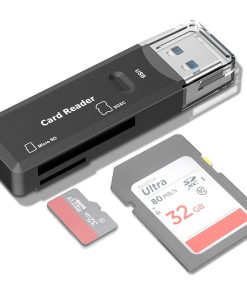 USB 3.0 Memory Card Reader Micro SD TF for PC, Laptop & Multi Devices High-Speed Card Adapter