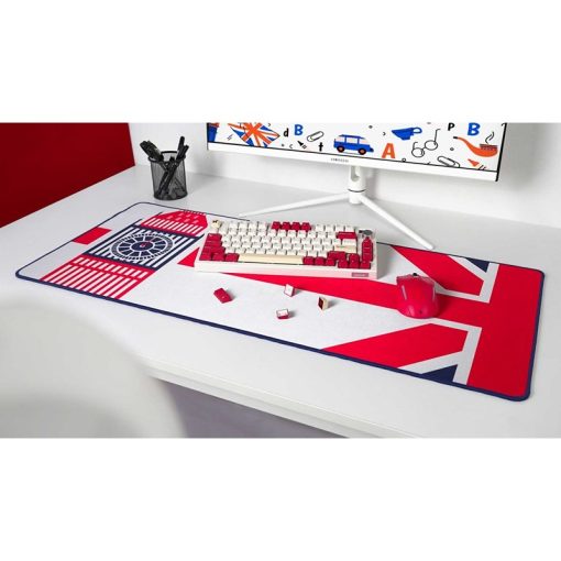 Fantech ATO MP905 Vibe Edition London Tour Gaming Mouse Pad – Large, Stylish, Smooth Surface - Image 2