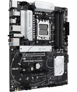 Alternative view of ASUS Prime B650-PLUS ATX Motherboard AMD AM5 Ryzen 9000/8000/7000, DDR5, PCIe 5.0, USB4, HDMI, DP, 2.5Gb LAN