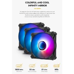 Alternative view of Darkflash DV240S 240mm AIO ARGB Liquid CPU Cooler – Magnetic LCD Display, PWM Fans, LGA 1700 & AM5 Support (Black)