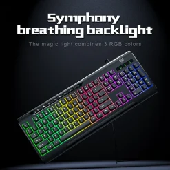 RGB keyboard and mouse of Onikuma TZ5006 Gaming Combo